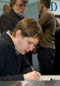 Foto Wikipedia: Daniel Kehlmann op de Leipziger Buchmesse (2009)