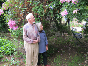 Jean Schalekamp en zijn vrouw Muriel ten Cate op Mallorca