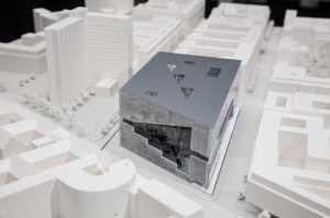 Het toekomstige Axel Springer gebouw, ontworpen door Rem Koolhaas