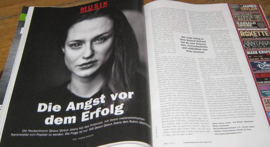 Interview in Zitty BERLIN (tekst: http://ow.ly/Lc5LR)