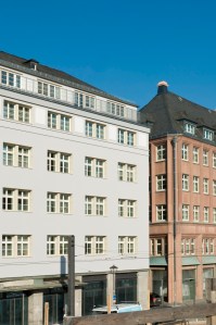 Börsenverein des Deutschen Buchhandels aan de Braubachstrasse in Frankfurt am Main 
