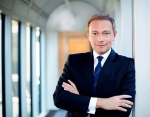 FDP partijleider Christian Lindner