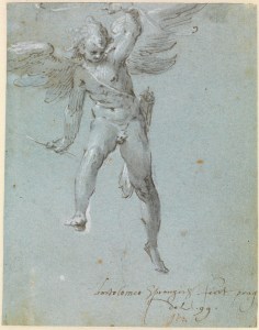Bartholomeus Spranger: Fliegender Amor, 1599