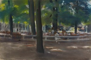 Uitspanning met tuin in Laren, ca. 1903 © Fondation Sonia et Edward Kossoy, Foto: Ilmari Kalkkinen