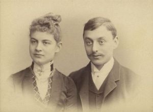 Helene Müller and Anton Kröller ca. 1888 (Kröller-Müller Museum)